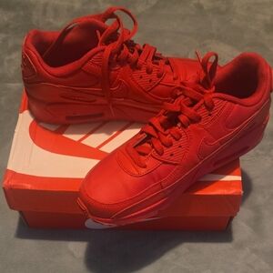 Nike Kids Bright Red Sneakers